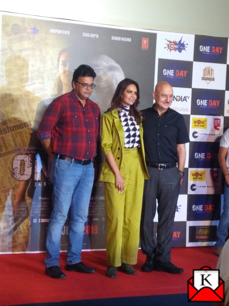 Trailer Launch of Bollywood Action Thriller Film One Day