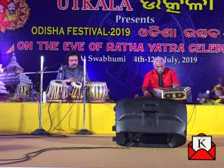 Bickram Ghosh and Pandit Tarun Bhattacharya Performed at Odisha Festival