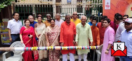 Singhi Park’s Khuti Pujo Organized; Durga Puja in its 78th Year in 2019