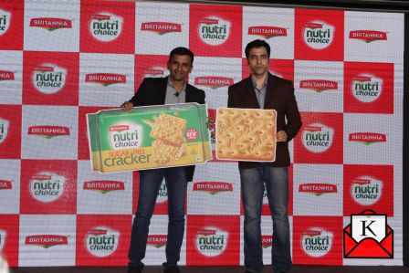 Abir Chatterjee Launched Britannia NutriChoice Sugarfree Cracker