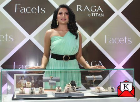 Subhashree Unveils The Facets Collection of Titan Watches