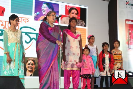 Usha Uthup Launched Campaign Muskaan- Ek Mutho Hanshi