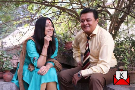 Rituparna Sengupta and Saswata Chatterjee Shoots For Film Chhuti