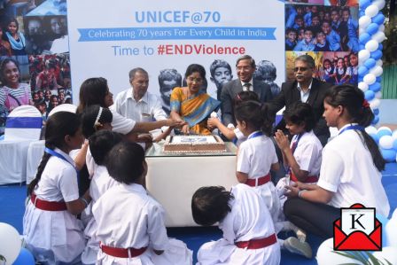 UNICEF Celebrated 70 Years of Its Journey in India with 150 Children at Nicco Park