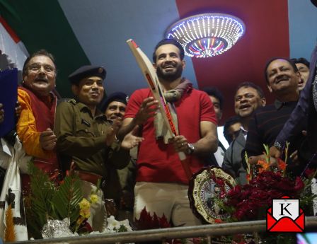 Irfan Pathan Felicitated For His Contribution to Indian Cricket