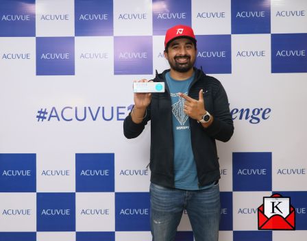 Rannvijay Singha As First Participant of #Acuvue1DayChallenge