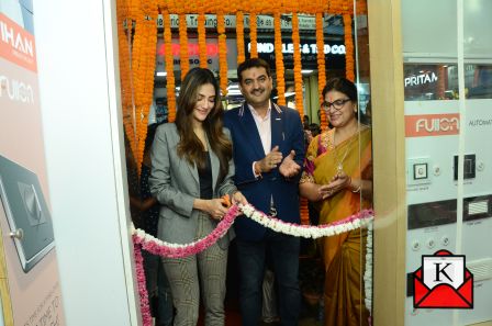 Nusrat Jahan Unveiled Showroom of Vihan Modular