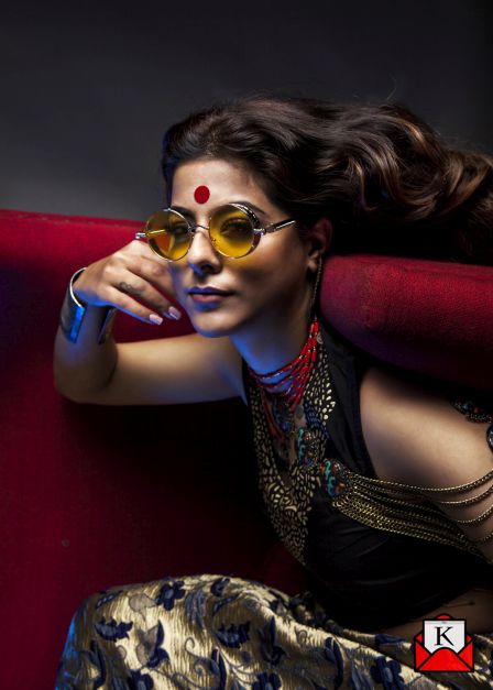 Alivia Sarkar Stars in Fashion Shoot Organized by PB Studios