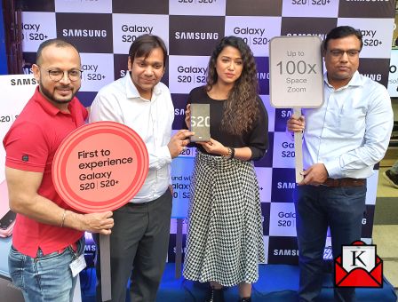 Actress Sohini Sarkar Unveils Samsung Galaxy S20 And S20 Plus