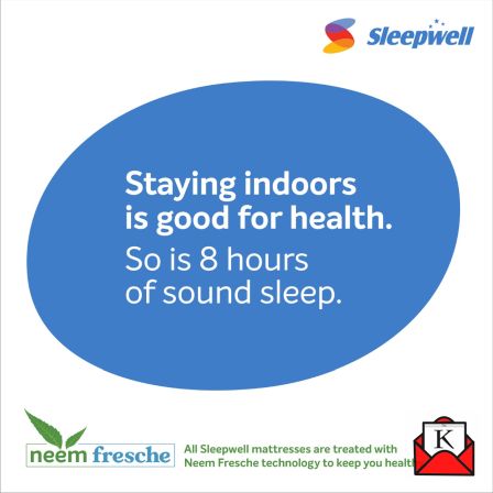 Sleepwell’s Awareness Campaign on Importance of 8 Hours of Sound Sleep