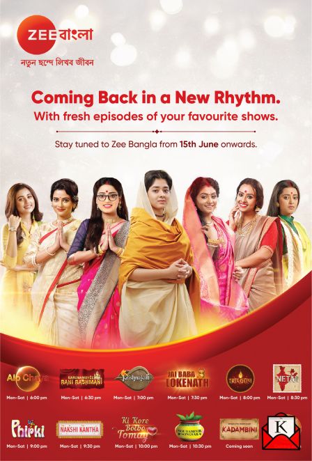 Zee Bangla Resumes Shoots For Popular Shows; New Episodes Airs From 15th June Onward