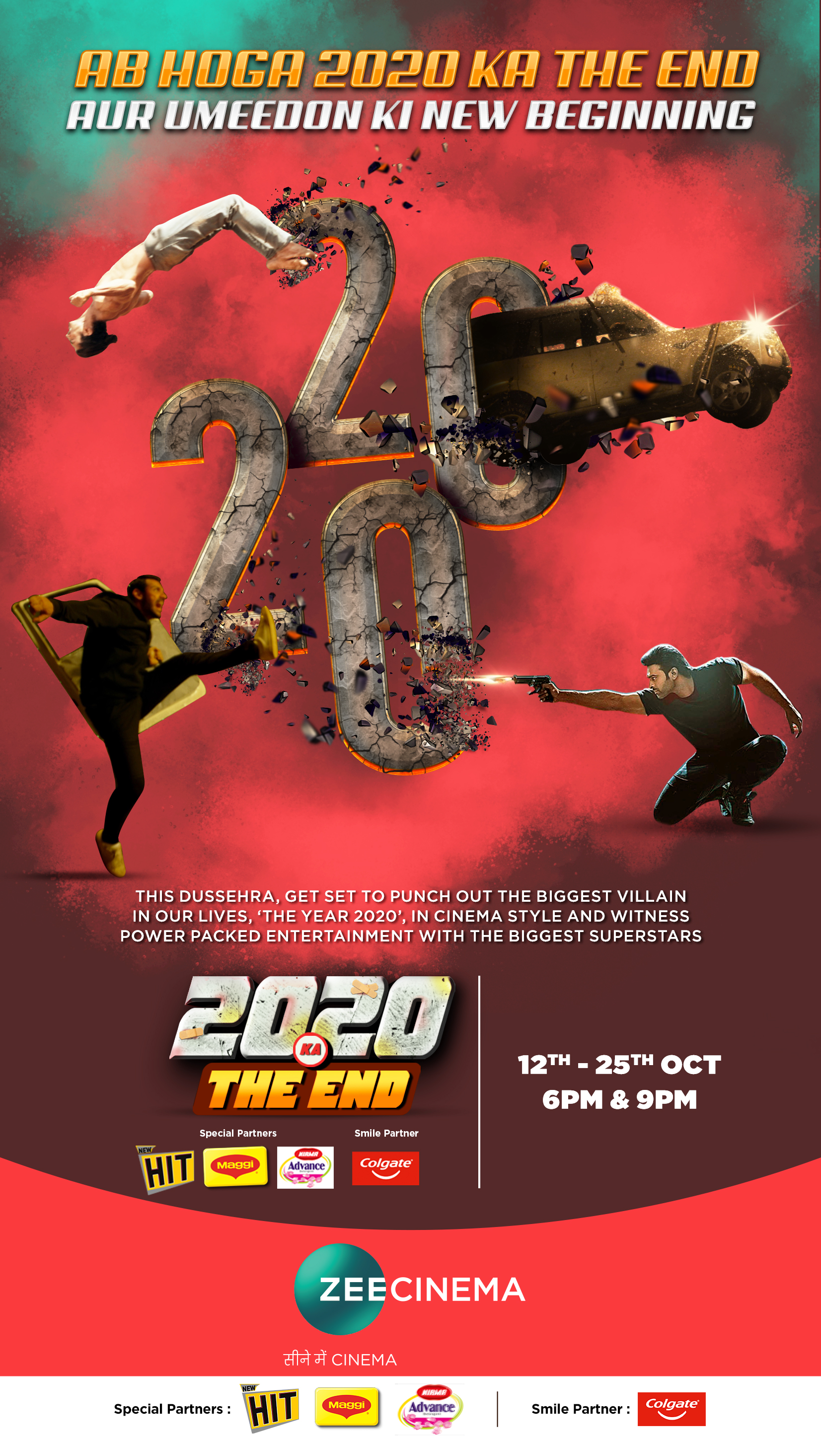 Your Favorite Stars To Fight Villains on Zee Cinema’s 2020 Ka The End