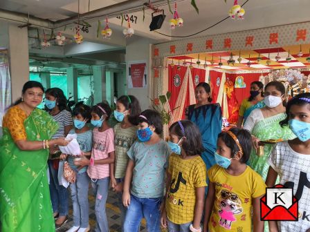 Loharuka Green Oasis’s Special Durga Puja With Kids From Durga & Friends