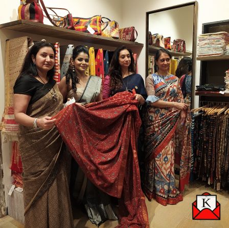 Arunima Ghosh Launches Traditional Silk Sari Collection at Nameg