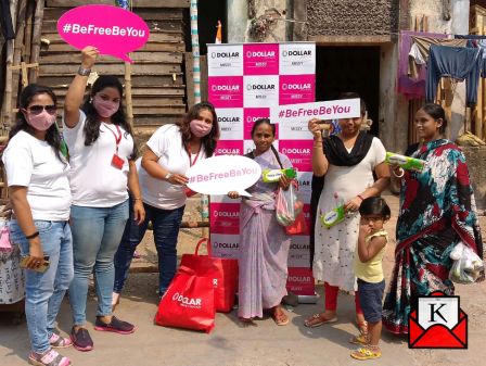 Dollar Foundation Distributed 2000 Packets of Sanitary Napkins