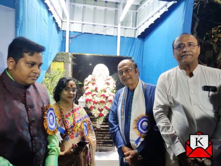 Marble Bust Statue of Rabindranath Tagore Unveiled To Show Tribute To Tagore