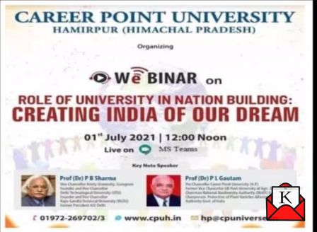 Guest Blog-Universities To Play A Vital Role In Creating India Of Our Dream