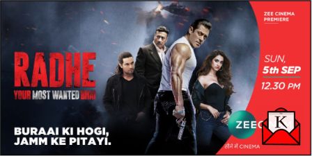 Watch Salman Khan Starrer Radhe This Weekend On Zee Cinema