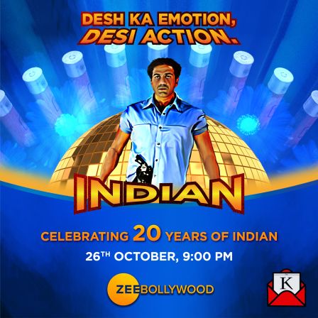 Zee Bollywood To Air ‘Indian’ On 26th October At 9 PM