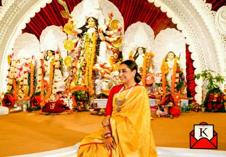 Kajol, Rani Mukherji, Shaan, Amit Kumar And Other Celebrities Grace North Bombay Sarbojanin Durga Puja Samiti 2021