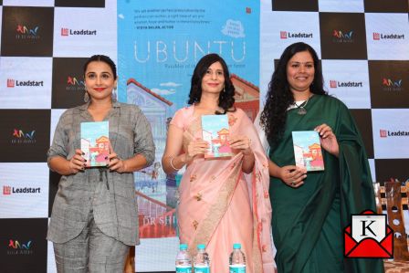 Vidya Balan Launches Book Ubuntu-I Am Because We Are