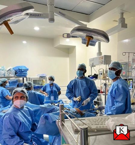 Manipal Hospitals, Kolkata, Participated In Live Gynecological Surgery Workshop