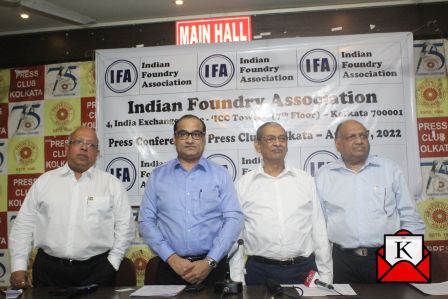 Indian Foundry Association’s Press Meet To Revive Foundry Industry