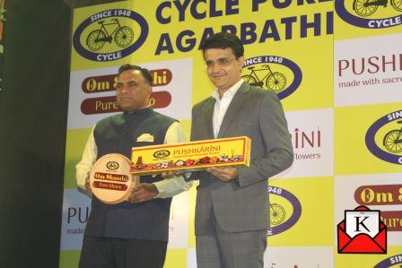 Sourav Ganguly Launches Pushkarini Sacred Incense And Om Shanthi Dhuno