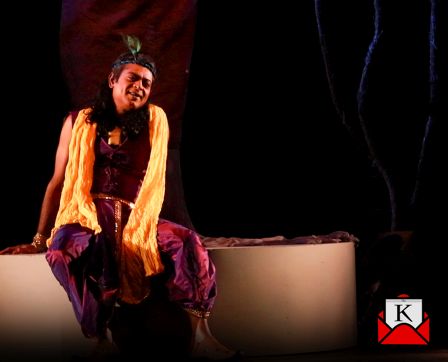 Biswarup Biswas Performed Solo Act For Drama Vishwaroopa