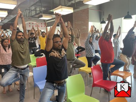 G4S Organized A Physical And Virtual Yoga Session On International Yoga Day