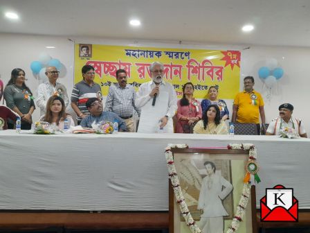 7th Blood Donation Camp Organized By The EIMPA In Memory Of Uttam Kumar