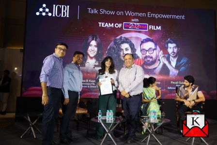 Team Of Bollywood Film Dobaaraa Graces Talk Show On Women Empowerment