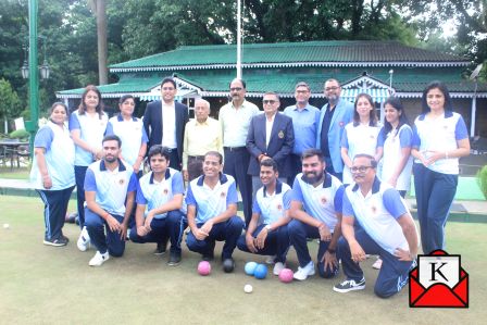 The West Bengal Lawn Bowls Team All Geared Up For The Gujarat Nationals