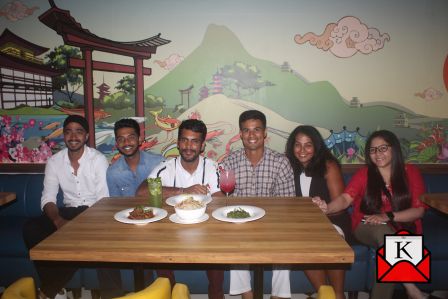 The Yellow Turtle Introduces Puja Specials In The Presence Of Young Sports Personalities