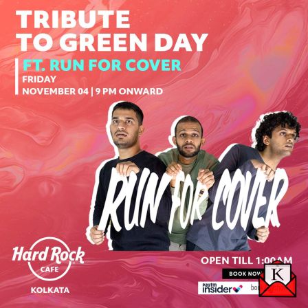 Band Run For Cover To Honor Rock Group Green Day On 4th November