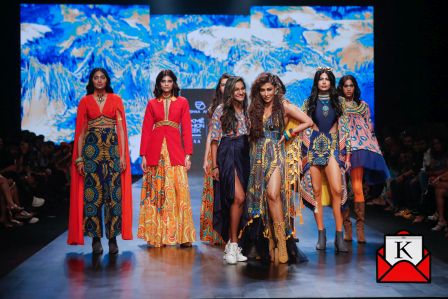 Chitrangda Singh Stuns In A Maxi Dress For Afro Rhapsody Collection