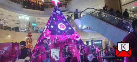 Agape Worship Choir Performed At Mio Amore’s Purple Christmas At Acropolis Mall