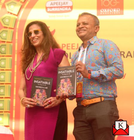 “I Feel That Hilsa Is Overrated”- Shobhaa De At Apeejay Kolkata Literary Festival