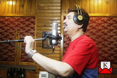 Kumar Sanu Records Two Songs Composed By Pallab Gautam In Kolkata