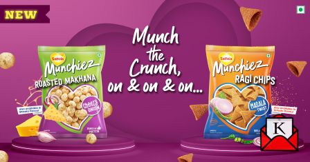 Saffola Munchiez Ragi Chips And Saffola Munchiez Roasted Makhana Introduced