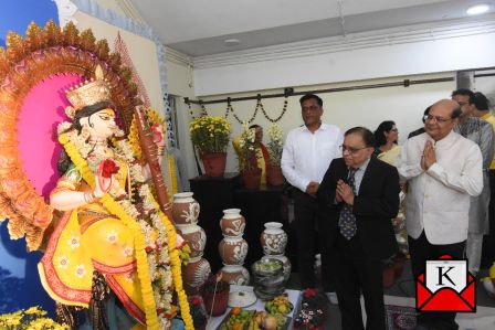 Vasant Panchami Celebrated At The Heritage Campus