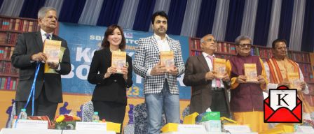 Abir Chatterjee Graces Book Launch Of Vedic Economy at 46th International Kolkata Book Fair