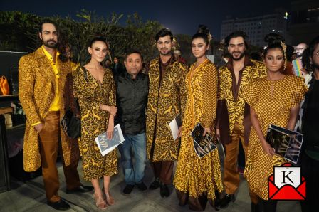 Designer Arnab Sengupta Showcased Spring-Summer Collection-Aabroo