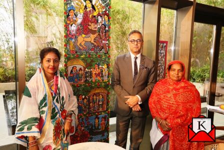 Patachitra Art Exhibition Organized At Taj City Centre Newtown Kolkata