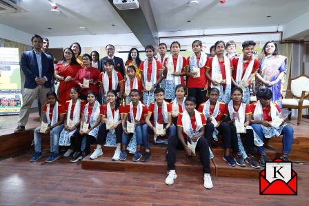 British Deputy High Commission Kolkata Felicitated Women Football Players Of East Bengal Club