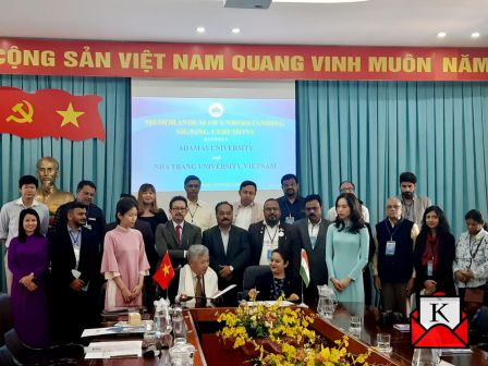 Adamas University Signs MOU With Nha Trang University, Vietnam