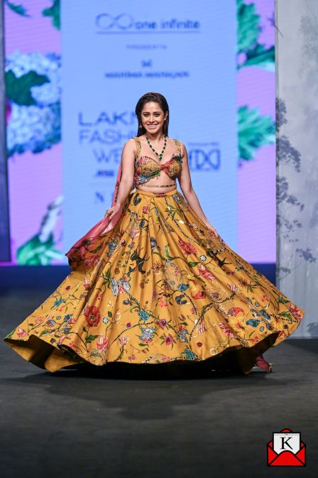 Nushrratt Bharuccha Walks The Ramp For Ruza Collection