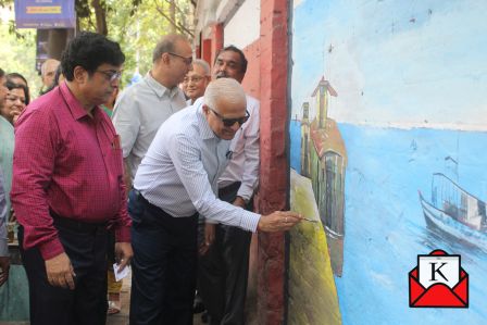 River Of Reverance-An Initiative To Paint 100 Graffitis And Beautify Kolkata