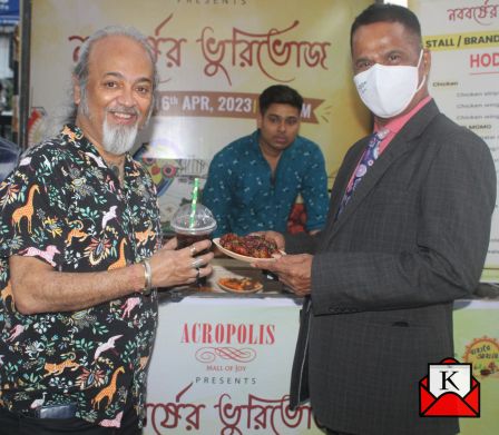 Nobobarsher Bhuri Bhoj Inaugurated At Acropolis Mall By Singer Soumitra Ray