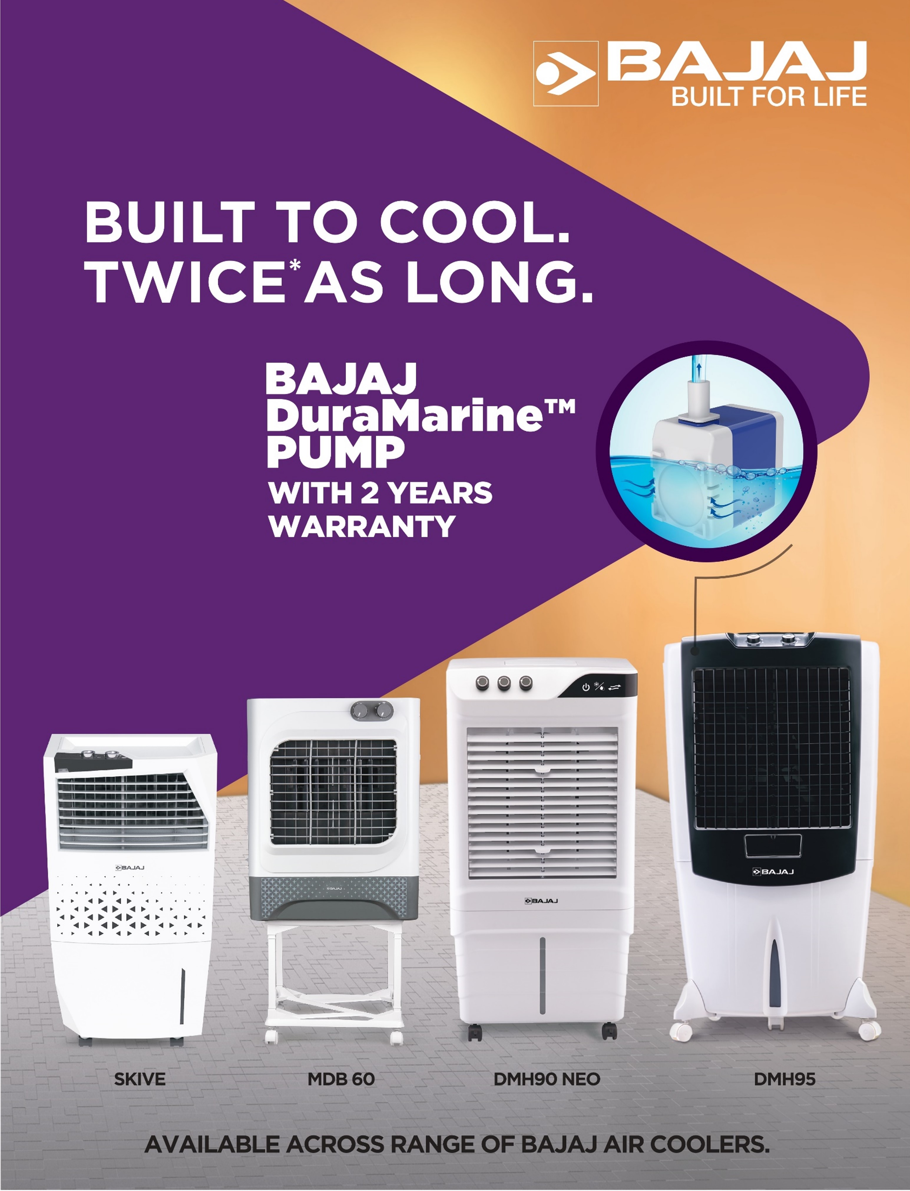 Bajaj’s New Air Conditioners Equipped With DuraMarine Pump